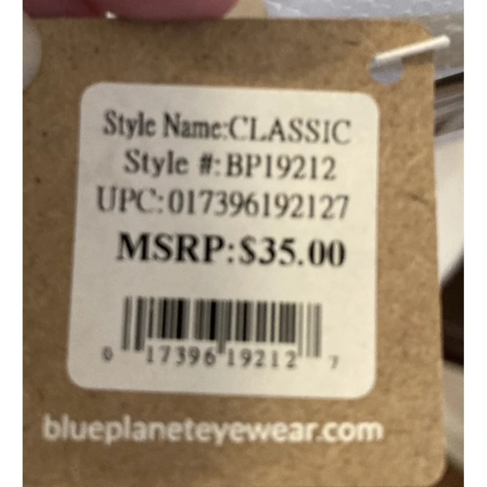 Blue Planet GLASSES BLUE LIGHT‎ FILTERING Lens NWT $35 Tortoiseshell